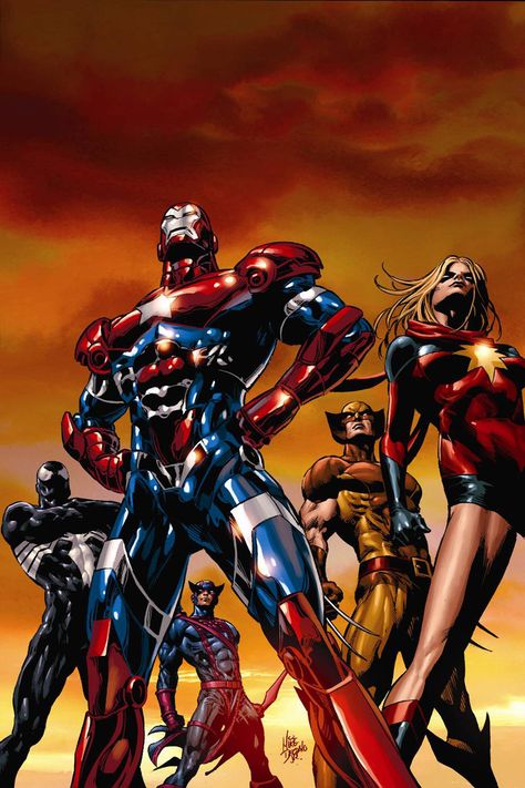 Dark Avengers #1 2nd Printing Art by Comic Artist Mike Deodato #Comics #Illustration #Drawing Dark Avengers, Iron Patriot, Secret Avengers, Mike Deodato, Avengers 1, Avengers Art, Avengers Comics, Marvel Vs Dc, Marvel Comic Universe