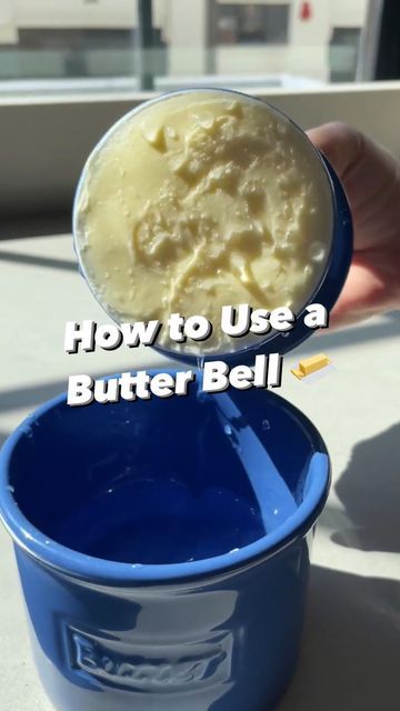 America's Test Kitchen on Instagram: "We love using a butter bell (or butter crock) for butter storage: The butter stays soft and spreadable at room temperature, and the small amount of water added forms an airtight seal. Lisa shows you how to properly use them. Learn more by clicking the link in our bio.⁠ 🧈" How To Use A Butter Bell, Butter Storage, Butter Bell, Butter Crock, America's Test Kitchen, Americas Test Kitchen, Test Kitchen, Butter Dish, Butter