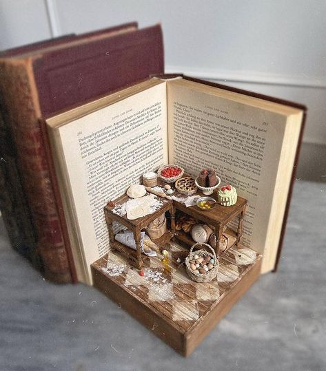 Littlebooknooks | Surprise! One extra tiny nook on my site…🥖🍓🍰 | Instagram Instagram Bakery, Cake Instagram, Room Box Miniatures, Bookshelf Art, Craft Fairs Booth, Tiny Furniture, Diy Doll Miniatures, Pinterest Diy Crafts, Mini Stuff