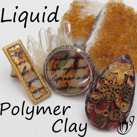 How To Use Liquid Polymer Clay, Liquid Polymer Clay Jewelry, Liquid Clay Earrings, Liquid Polymer Clay Tutorial, Liquid Clay Ideas, Liquid Polymer Clay Ideas, Polymore Clay, Polymer Tutorial, Liquid Sculpey