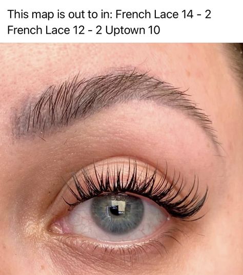 Lash Inspo With Map, Cat Eye Lash Map D Curl, Lilac Street Lash Map, Lashify Lash Map Hooded Eyes, Laubess Lashes Map, Lilac Street Lashes, Glam Squad, Makeup Lover, How To Do Nails