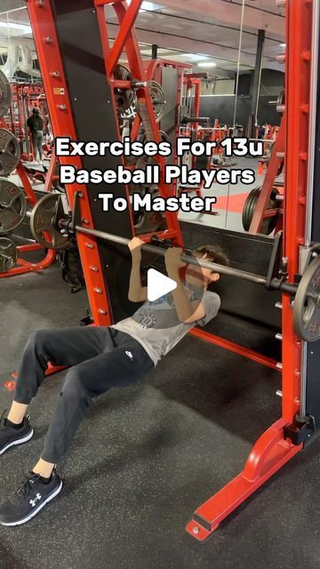 Mark Marinch on Instagram: "Here’s 5 easy exercises for your 13u baseball player to add to their workouts!   Master them with good form and make them harder by doing more reps, adding slow tempo, or adding some weight.   The most important thing for kids this age is that they just do something!   Share this with someone who’s kid would benefit 💪  #baseball #highschoolbaseball #collegebaseball #baseballmom #baseballdad #baseballcoach" Baseball Workouts For Kids, Baseball Mobility, Teen Workout Routine, Kid Workouts, Kid Workout Routine, Baseball Strength Training, Baseball Training Drills, Baseball Coaching, Baseball Training Equipment