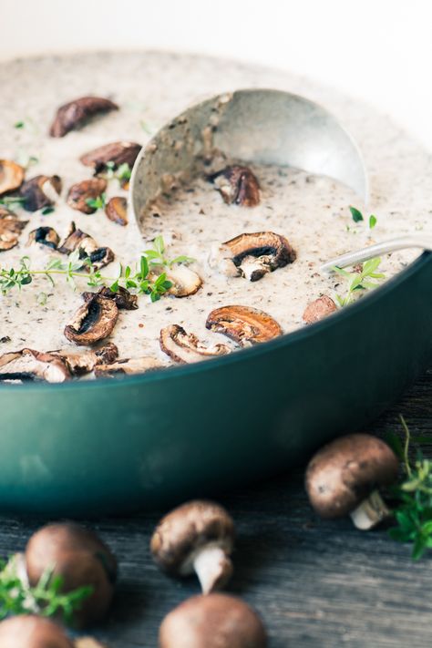 Mushroom and Brie Soup is a comforting fall classic elevated to a whole new level with lots of luxurious Brie cheese ~ theviewfromgreatisland.com Mushroom And Brie, Cold Weather Soup Recipes, Mushroom Brie, Brie Soup, Mushroom Dinner, Soup Mushroom, Cold Weather Soup, Creamy Brie, Creamy Mushroom Soup