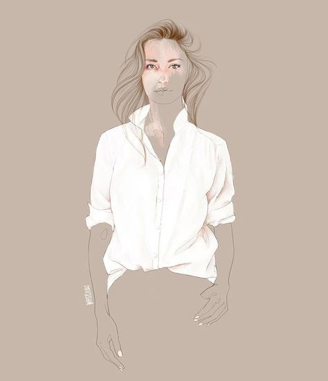 It’s always timely and the quickest shortcut to chic. We pulled together everything you need to know about the top-of-tops for spring, along with the big moments in its history. Plus: Insights into its steamy relationship with irons. White Shirt Drawing, Collar White Shirt, Shirt Sketch, Shirt Drawing, Shirt Illustration, Fashion Figures, Illustration Fashion Design, Crisp White Shirt, Fashion Sketch