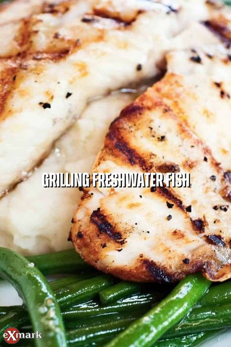 Grilled Crappie Recipes, Grilled Bass Fish Recipes, Grilled Walleye Fish Recipes, Grilled Perch Fish Recipes, Blue Gill Fish Recipes, Bass Recipes Fresh Water, Panfish Recipes, Pickerel Fish Recipes, Crappie Fish Recipes