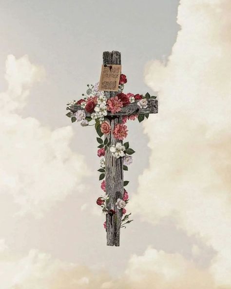 @crtvcross posted on Instagram • Apr 12, 2022 at 12:12pm UTC Christian Cross Wallpaper Iphone, Image Aesthetic Rose, Aesthetic Cross Wallpaper, Yahweh Wallpaper, Cross Wallpaper Iphone, Faith Paintings, Christ Aesthetic, Cross Pfp, Cross Wallpapers