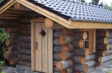 Exterior saunas - Wellness Professional - Freixanet Wellness Projects Outdoor Saunas, Tiny Cabin Plans, Cabin Style Homes, Sauna House, Log Home Interiors, Log Cabin Rustic, Log Cabin Designs, Small Log Cabin, Cabin Tiny House