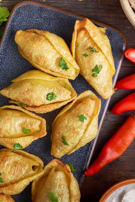 Air Fryer Taco Stuffed Pasta Shells - Fork To Spoon Air Fried Taco Stuffed Pasta Shells, Air Fryer Shells, Air Fryer Pasta Shells, Air Fryer Jumbo Shells, Pasta Shell Tacos, Taco Stuffed Shells Air Fryer, Air Fryer Stuffed Shells, Taco Shells In Air Fryer, Jumbo Shell Recipes