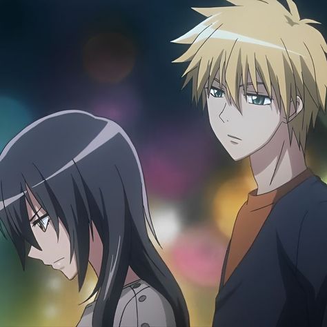 Usui X Misaki, Maid Sama Manga, Cute Haircuts, Manga Couple, Maid Sama, Hippie Wallpaper, Anime Character Drawing, Matching Profile Pictures, Aesthetic Photography