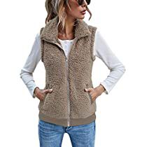 Check this out on Amazon Womens Boxer Shorts, Sherpa Vest, Winter Vest, Jacket With Pockets, Casual Vest, Outerwear Vest, Fleece Vest, Cardigan Sweaters For Women, Womens Fleece