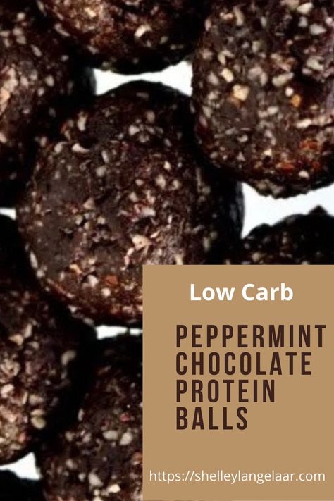 Chocolate Peppermint Protein Balls, Double Chocolate Protein Balls, Holiday Protein Balls, Protein Balls For Diabetics, Christmas Protein Balls, Peppermint Protein Balls, Low Carb Protein Balls, Keto Protein Balls, Protein Cups