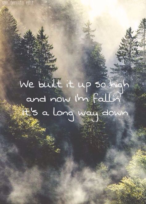 Long way down song lyrics by One Direction album Made in the A.M Song Quotes Wallpaper, 20 Seconds Of Insane Courage, 20 Seconds Of Courage, Lyrics One Direction, Quotes Lyrics Songs, Quotes Music Lyrics, 1d Quotes, One Direction Albums, 1d Songs