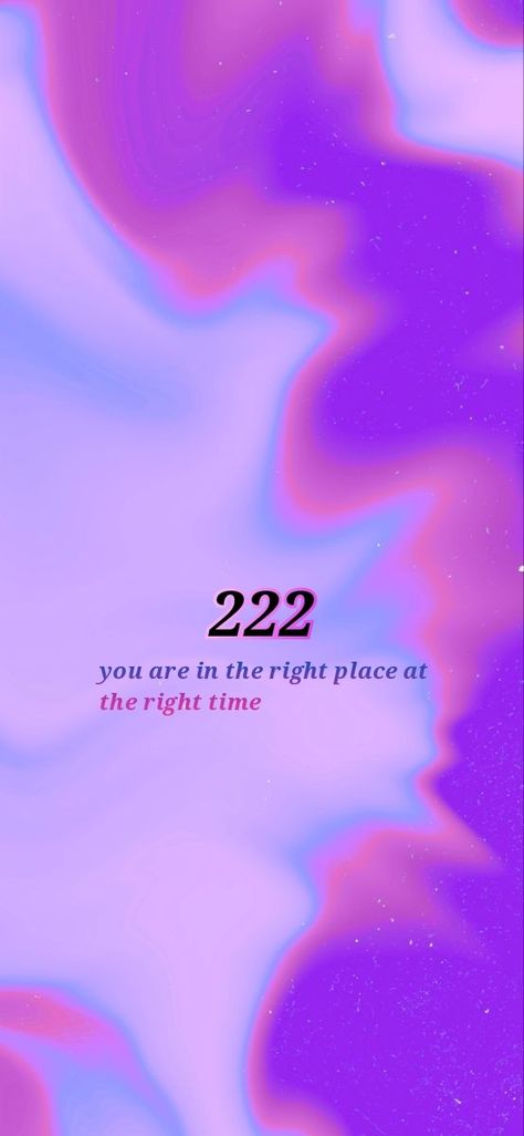 222 222 Affirmation Wallpaper, 222 Phone Wallpaper, 222 Purple Aesthetic, 222 Green Wallpaper, 222 Lockscreen, 222 Alignment Wallpaper, Angel Number, Right Time, Angel