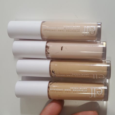 4 Elf Concealer. (Brand New,Never Used ) Elf Makeup Concealer, Concealer Brands, Elf Makeup Products, Loreal Concealer, Concealer Elf, Elf Concealer, Concealer And Foundation, Concealer Color, Interacial Couples