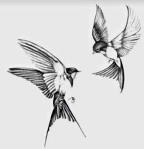 Sparrow Tattoo Men, Swallow Tattoo Men, Bird Hand Tattoo, Swallow Tattoos, Robin Bird Tattoos, Bird Shoulder Tattoos, Sparrow Tattoo Design, Swallow Tattoo Design, Herren Hand Tattoos