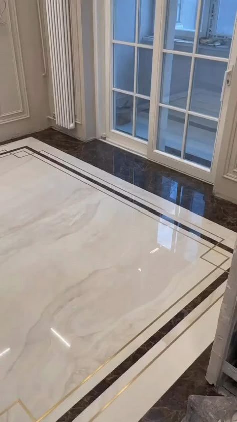 Tiles Floor For Bedroom, Marble Flooring Design Entrance, Indian Marble Flooring Design, Room Tiles Design, Floor Pattern Design, Marble Floor Pattern, Marble Border, Inlay Flooring, Architect Office