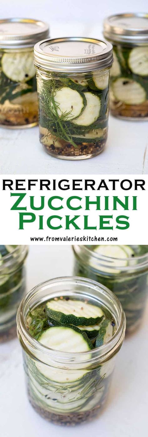 Dill Pickled Zucchini Recipes, Can You Pickle Zucchini, Zucchini Refrigerator Pickles, Thinly Sliced Zucchini Recipes, Pickled Zucchini Refrigerator, Freezing Zucchini Slices, Pickled Zucchini Recipes Canning, Pickling Zucchini, Zucchini Pickles Recipes