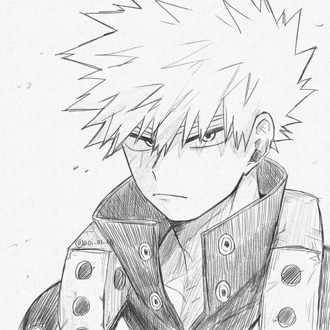 Bakogu Katsuki Fanart, Badass Girl, Bakugo Katsuki Fanart Cute, Bakugou Manga, Manga Drawing Tutorials, Sketch Painting, Art Drawings Sketches Simple, My Hero Academia Manga, Anime Sketch