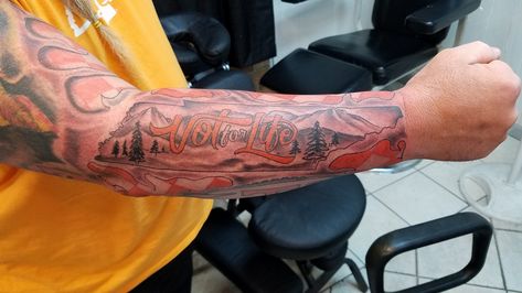 Tennessee Tattoo Tennessee Tattoos, Tennessee Tattoo Ideas, Tennessee Tattoo, Christian Sleeve Tattoo, Back Of Shoulder Tattoo, Dope Tattoos, Jewelry Essentials, Get A Tattoo, Life Tattoos