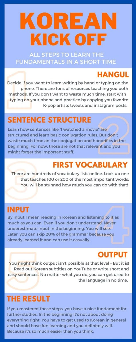 Korean Self Study Tips, Learning Korean Beginner, Simple Korean Sentences, How To Start Learning Korean, Steps To Learn Korean, How To Make Sentences In Korean, Best Way To Learn Korean, Best Ways To Learn Korean, Steps To Learn A Language