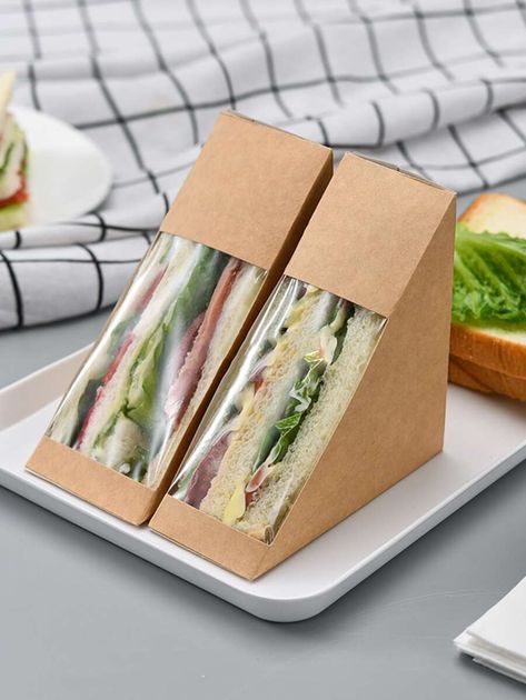 Cafe Setting, Sandwich Packaging, Big Snacks, Sandwich Container, Sandwich Box, Cake Packaging, Food Content, Paper Tray, Delicious Sandwiches