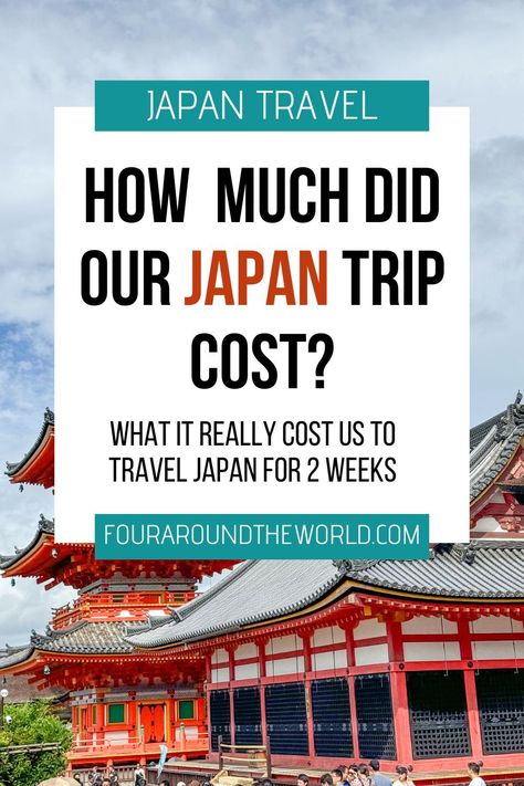 How Much Did Our Japan Trip Cost? (And How To Do It Cheaper) Japan Trip Planning, 10 Days In Japan, Japan Budget, Traveling Japan, Teamlab Planets, Japan Packing List, Japan On A Budget, Tokyo Trip, Visiting Japan