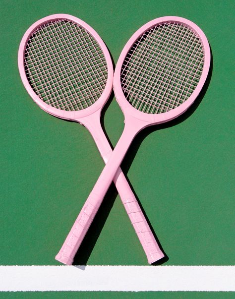 Tennis Aesthetic Vintage, Graphic Photography, Tennis Aesthetic, Pink Tennis, Tennis Party, Two Of A Kind, Vintage Tennis, Photography Series, Wall Accessories