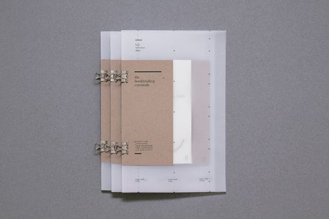 The Bookbinding Essentials | Behance Layout Editorial, Cv Inspiration, Bulldog Clip, Blog Design Inspiration, Web Design Mobile, Desain Buklet, Buch Design, Design Cv, Desain Editorial