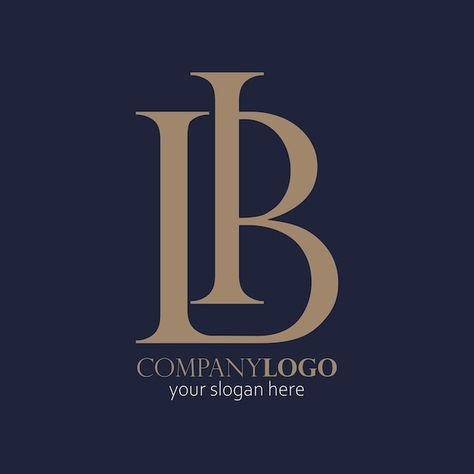 Lb Monogram, Initials Logo Monograms, Lb Logo, Luxury Background, Initials Logo, Elegant Logo, Monogram Logo, Atari Logo, Premium Vector