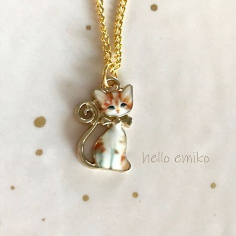 Gold Plated Enamel Tabby Cat Kitten Charm on Gold Plated 18 Inch Chain With Lobster Clasp Closure Purrrrfect Cat Lover Gift by helloemikoboutique on Etsy Tabby Cat Kitten, Cat Charm Bracelet, Cat Bracelet, Tree Of Life Jewelry, Blue Acrylic Nails, Aesthetic Books, Bicycle Chain, Gold Charm Bracelet, Bangle Bracelets With Charms