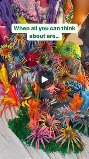 1.2K views · 110 reactions | Who else goes about their day randomly thinking, “THAT WOULD MAKE GREAT CORAL!”…or if you’re like us, shouting it out loud. 🤣  You’re not alone!👋 Any VBS director knows that once the theme has been chosen, our world transforms into materials that can be used for decorating.✂️   And if you’ve chosen 🐙SCUBA VBS🐙, here’s a few items to keep an eye out for:   🐠 Pool noodles, pool noodles & more pool noodles! 🐠 Plastic serving bowls 🐠 Bottle caps 🐠 Mesh ribbon -> Christmas sales! 🐠 Construction paper   Still trying to decide which VBS to use for 2024? Visit the link in our bio or group.com/vbsquiz to get started! | Group VBS | tylertarver · Original audio Scuba Theme Vbs, Vbs 2024 Scuba, Diy Coral Reef Decorations, Scuba Vbs 2024 Decorations, Vbs Scuba Decor, Scuba Vbs Decorations, Sea Centerpieces, Pool Noodle Coral, Vbs Diy