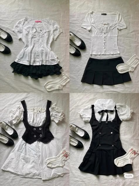 Himekaji Outfits Black, Aesthetic Mary Janes, Eyeliner Glitter, Bow Aesthetic, Coquette Fashion, Yip Yip, Thrift Inspo, Dark Coquette, Kawaii Fashion Outfits