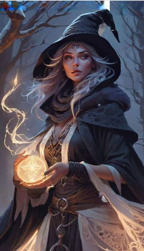 Witch Picture Ideas, Yuriko Shirou, Witch Fantasy Art, Coven Characters, Nature Witch, Witch Pictures, Witch Cauldron, Witch Queen, Witch Characters