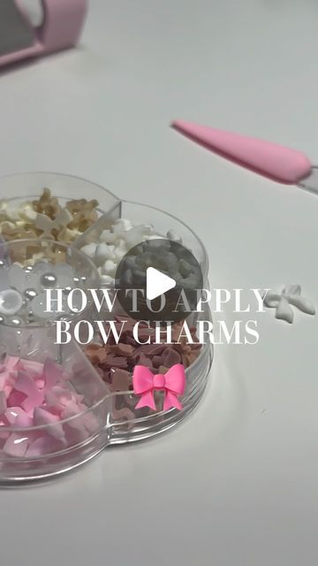 Cynthia Rodriguez ♡︎ on Instagram: "I used to hate these bow charms because they would not last! But I finally found a trick so they can last 🤭 hope this helped! 💕  . . . #nails #nailsofinstagram #nailz #nailinspo #nailart #nailtech #acrylicnails #nails4today #nailideas #naildesigns #nailaddict #nailtrends #nailfeed #explorepage #nailexplorepage #nailtutorials #nailtutorial" Nails Bow Charm, Bow Charm Nails, Nails With Bow Charm, Girly Coquette Aesthetic, Classic Red Nails, Coquette Nail, Bow Nail Designs, Polka Dot Nail Designs, Aesthetic Bow