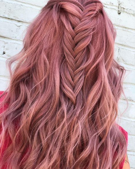 Rose Gold Toner, Rose Toner, Pulp Riot Hair Color, Gold Hair Colors, Hair Color Rose Gold, Latest Hair Color, Pulp Riot Hair, Pulp Riot, Hair Color Pastel