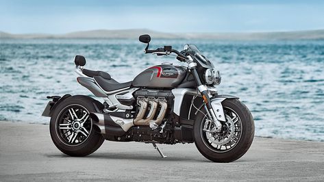 Triumph’s New Rocket 3 Has More Torque Than Any Other Production Bike – Robb Report Triumph Rocket 3, Triumph Rocket, Triumph Bikes, Motorcycle Wallpaper, Drag Bike, British Motorcycles, Beautiful Bike, Bike Week, Flower White