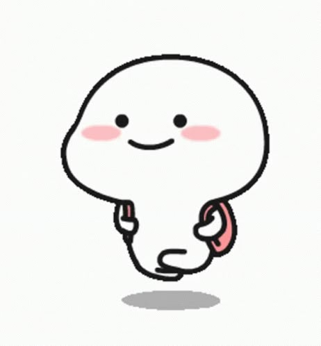 Pentol GIF - Pentol - Discover & Share GIFs Quby Sticker, White Cartoon, Cartoon Character, Wattpad, Gif, Pink, White