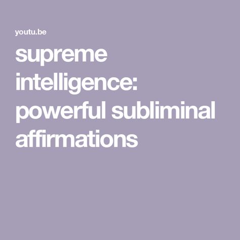 supreme intelligence: powerful subliminal affirmations Powerful Subliminal, Spiritual Wallpapers, Subliminal Affirmations, Spiritual Wallpaper, Mental Clarity, Spiritual Art, Affirmations, Spirituality, Mindfulness