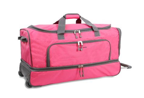 New expendable travel wheel duffel PITON: Blush   http://jworldstore.com/shop/jworld-travel/wheel-duffel-bag/piton.html Kids Rolling Backpack, Rolling Duffle Bag, Cute Luggage, Rolling Bag, Rolling Backpack, Backpack With Wheels, Best Luggage, Colorful Backpacks