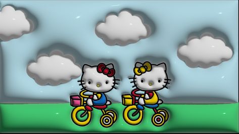 3d Hello Kitty Wallpaper, 3d Wallpaper Ipad, Hello Kitty Mimi, Ipad 3d Wallpaper, Mimi Wallpaper, Background Slot, Hello Kit, Wallpaper Ipad, Sanrio Wallpaper