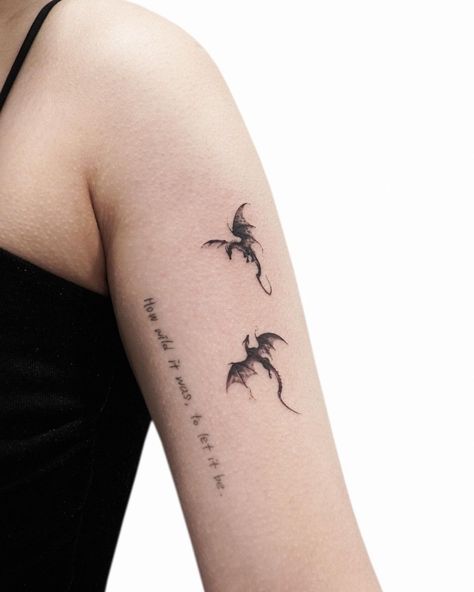 Little Dragon Tattoo, Imagine Dragons Tattoo, Fine Line Dragon Tattoo, Tiny Dragon Tattoo, Small Dragon Tattoo, Small Dragon Tattoos, Small Dragon, Bookish Tattoos, Boho Tattoos