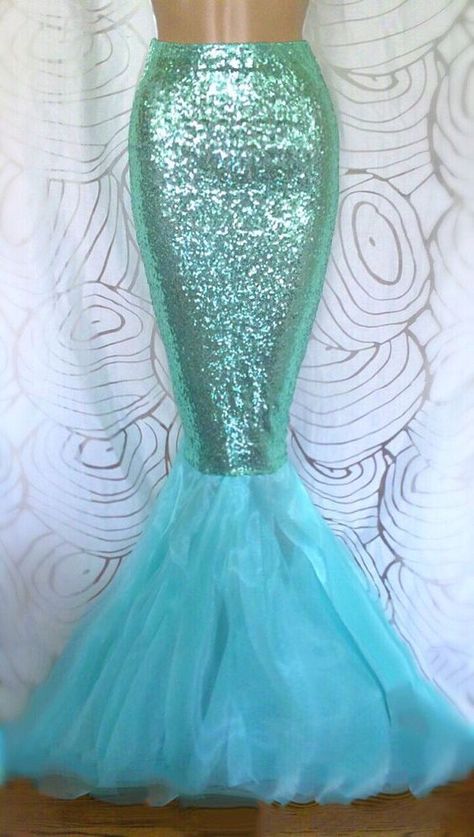 High Waisted Sequin Sexy Mermaid Tail Skirt by SPARKLEmeGORGEOUS: Sequin Mermaid Skirt, Diy Karneval, Mermaid Tail Skirt, Mermaid Costume Diy, Sequin Costume, Mermaid Halloween Costumes, Mermaid Parade, Prom Costume, Mermaid Halloween