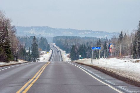 Highway 61 Two Harbors Minnesota, Two Harbors, Lake Superior, North Shore, Minnesota, Country Roads, Lake, Road