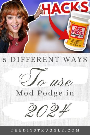 In this video I am sharing 5 Mod podge crafts for DIY craft ideas to use in 2024! Mod podge is such an awesome item to have in your craft arsenal. I think we forget all the ways we can use it! Check out this video to see if you can find a new way to create Mod podge crafts this year! #modpodge #crafts DIYcrafts How To Use Mod Podge, Mod Podge Crafts Diy, Diy Mod Podge Recipe, Modge Podge Recipe, Mod Podge Ideas, Homemade Mod Podge Recipe, Modge Podge Fabric, Modge Podge Projects, Mod Podge Glass