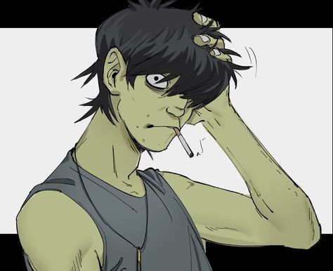 Gorillaz Murdoc, 2d And Murdoc, Murdoc Gorillaz, Gorillaz Fanart, Murdoc Niccals, The Gorillaz, Gorillaz Fan Art, Silly Monkey, Demon Days