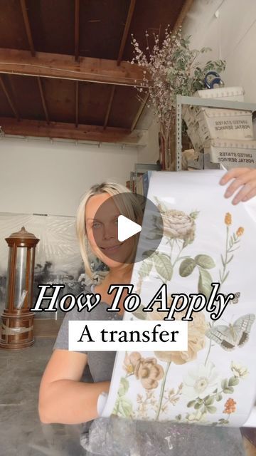 Kimberly Gadoury | Furniture Artist | Home DIY & Tutorials on Instagram: "🌸🌸 COMMENT “ LOVE” for link to this gorgeous transfer. SAVE FOR LATER ⬇️⬇️  This transfer has been a go to for me. The colors are so beautiful and easy to use with any paint color 🙌❤️  This transfer by @redesignwithprima comes in 3 separate sheets and can be used as a whole- or cut into pieces to use separately ❤️😊 Like I did on the smaller piece 👍😊  It can be applied on so many things : 🌸Furniture 🌸 Wood 🌸 Glas 🌸 Carsboard 🌸 Fabric  Pretty much anything !! If you have any questions about transfer please leave a comment and I will reply ❤️" Large Transfers For Furniture, Transfers On Painted Furniture, Furniture Artist, Artist Home, Wood Transfer, Rub On Transfers, Decoupage Furniture, Furniture Wood, Artist House