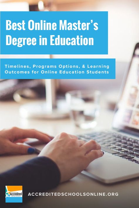 From preschool to graduate school, student learning is linked to the effectiveness of their teachers. An online master’s degree in education can give future or experienced teachers the tools and knowledge they need to promote success in the classroom. This guide to online education master’s degrees highlights common program admissions and graduation requirements; projected teacher earnings and career outlooks; and valuable educator resources. #Education #OnlineCollege #TeachingResources Education Strategies, Teaching Degree, Importance Of Time Management, Education Degree, Working Parent, College Courses, Online Degree, Online University, Online College