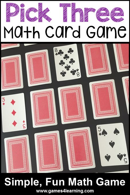 Math Shortcuts, Easy Math Games, Math Card Games, Simple Deck, Math Night, Math Games For Kids, Card Games For Kids, Math Intervention, Fun Math Games