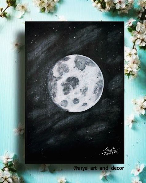 Doms Oil Pastel Colour, Moon Pastel Drawing, Moon Drawing Oil Pastel, Oil Pastel Art Moon, Oil Pastel Small Drawings, Oil Pastel Simple Art, Simple Oil Pastel Art For Beginners, Moon Oil Pastel, Moon Drawing Simple