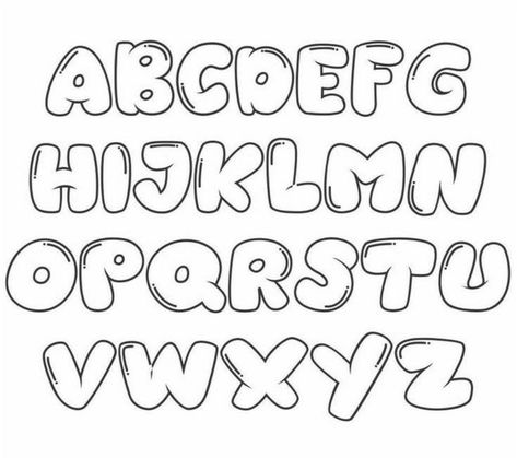 Fancy Fonts Alphabet, Adventure Fonts, Hand Lettering Alphabet Fonts, Alfabet Font, Graffiti Lettering Alphabet, Fonts Handwriting Alphabet, Lettering Styles Alphabet, Font Bubble, Lettering Guide